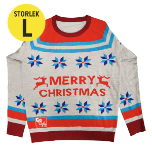 GoUgly Merry Christmas Sweatshirt L