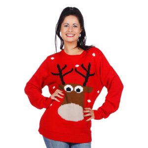 Ren Röd Jultröja - Small