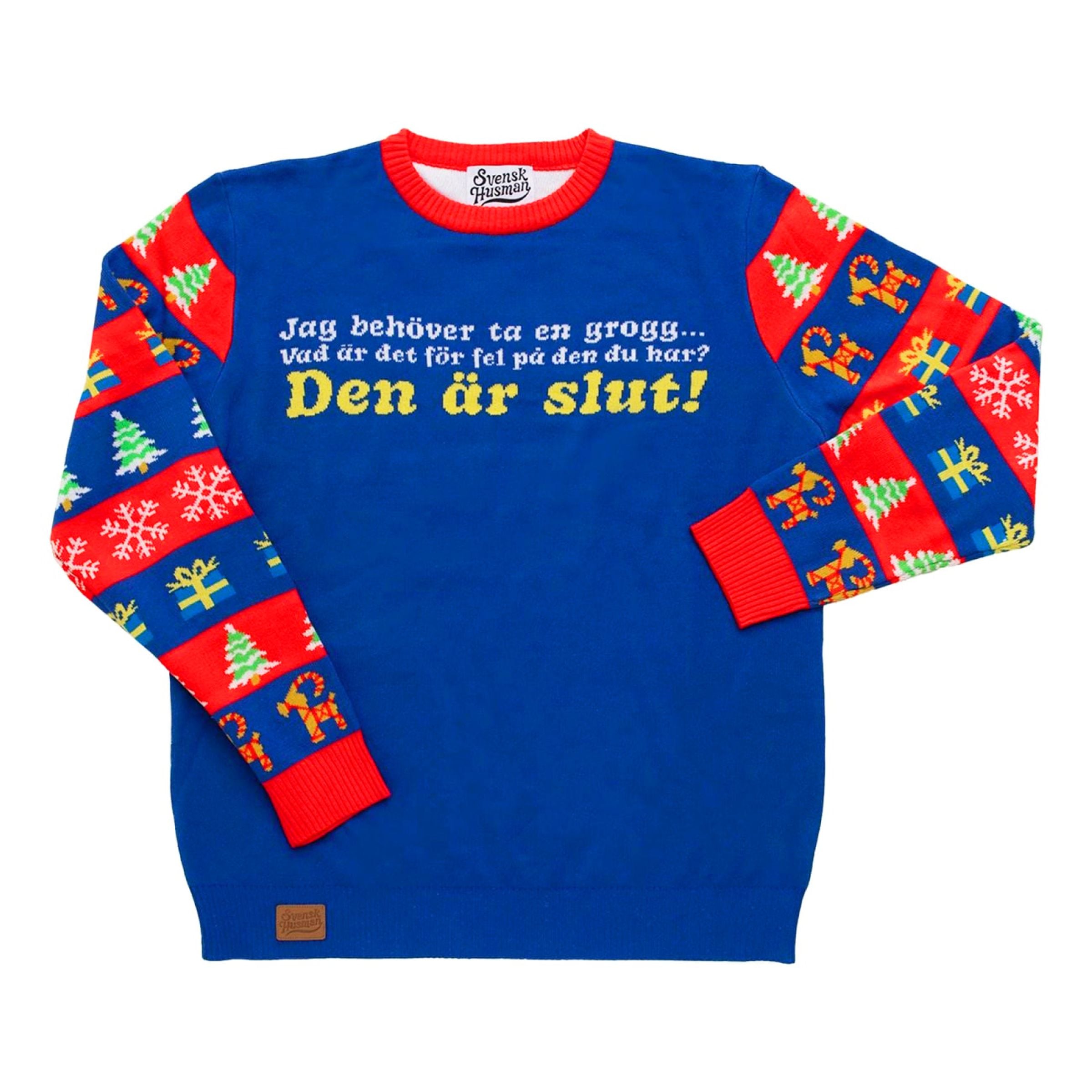 Jultröja Jag Behöver Ta En Grogg - X-Small