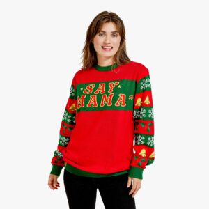 Jultröja - "SAY MAMA" Dam - XL