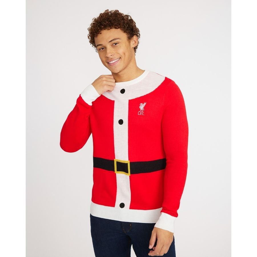 Liverpool Jultröja Tomte - Röd