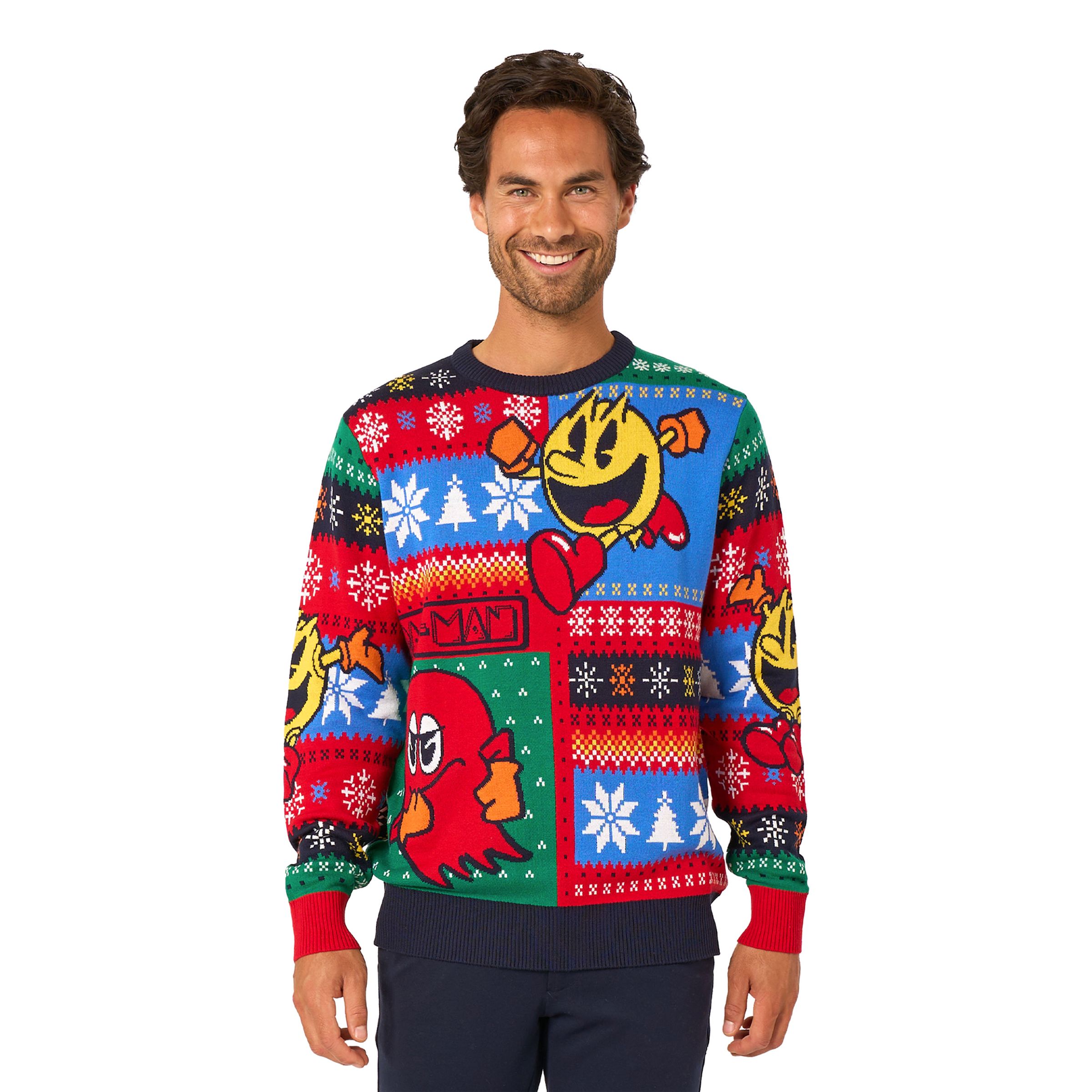 OppoSuits Pac-Man Jultröja - Large